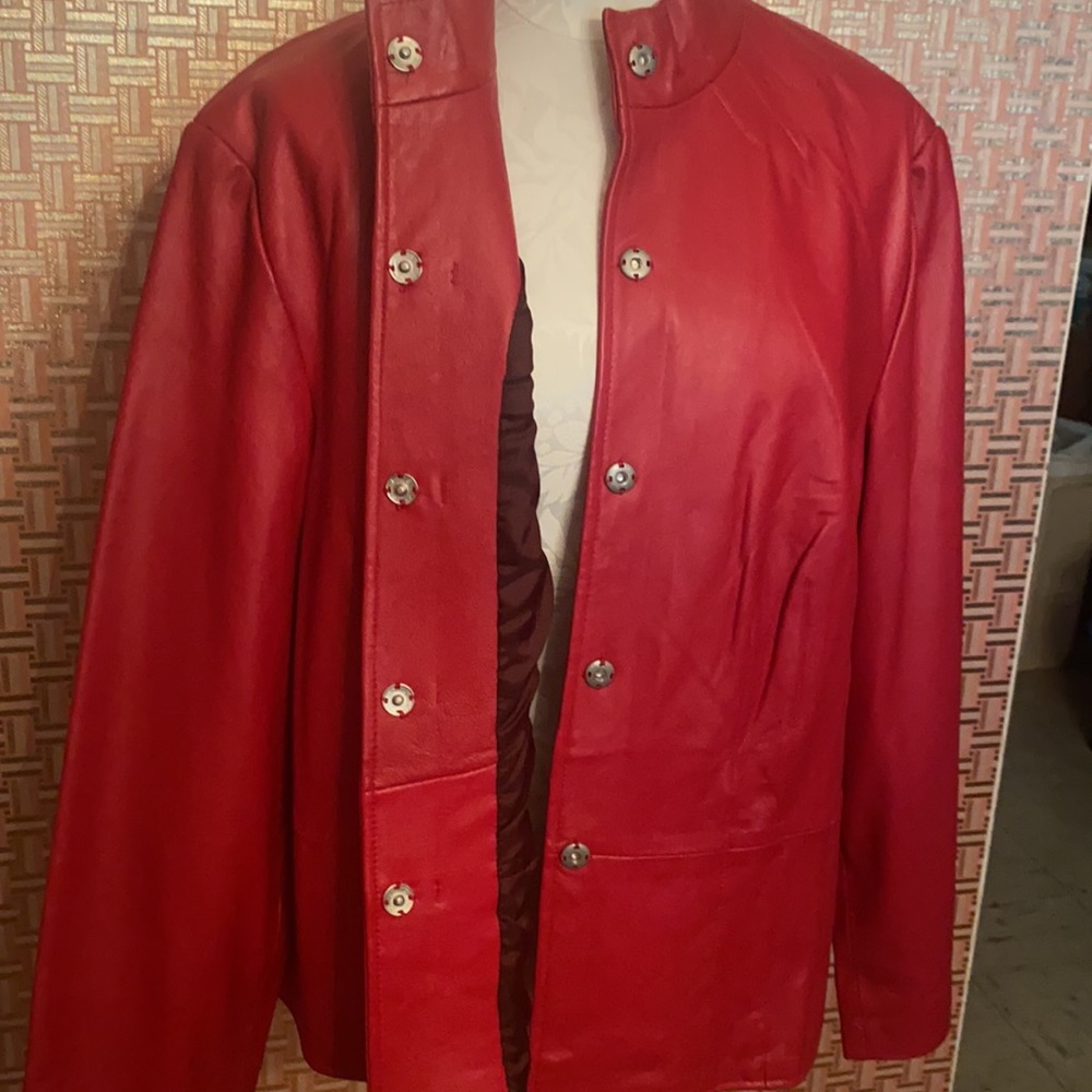 Leather Jacket NWOT - Picture 7 of 11